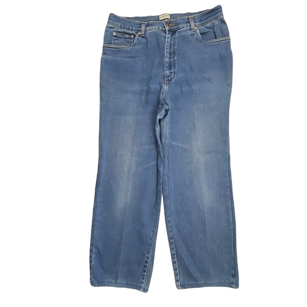 Cherokee Straight Leg Women's size 10 Short Dark Wash Blue Denim Jeans